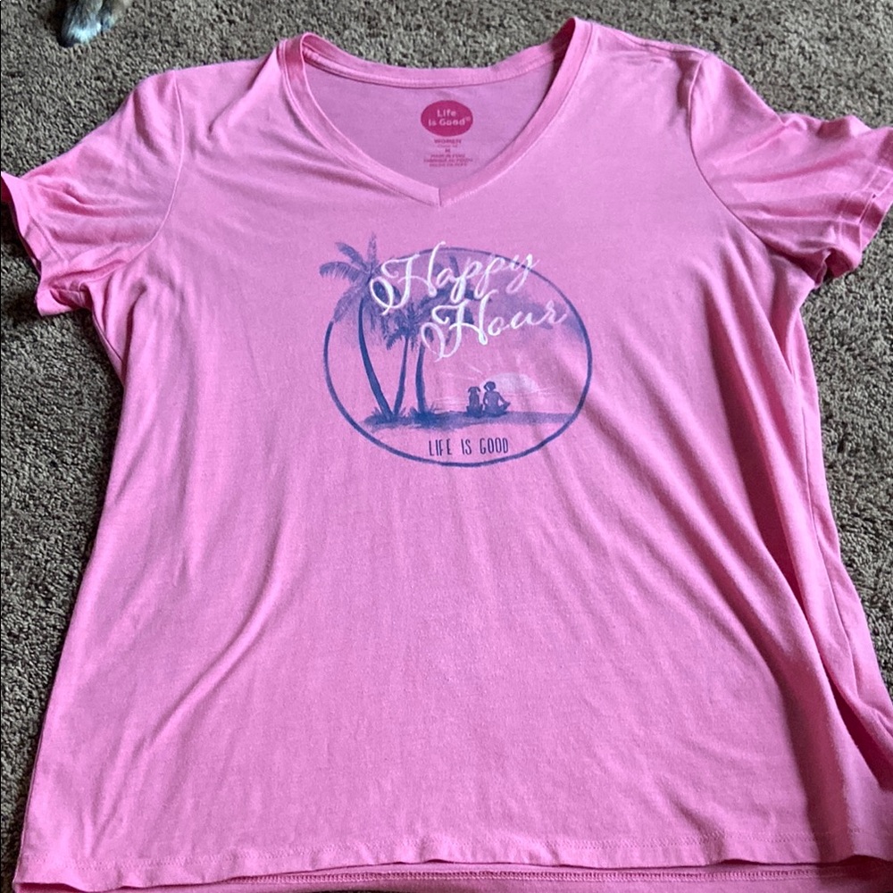 Pink Life is Good T-Shirt